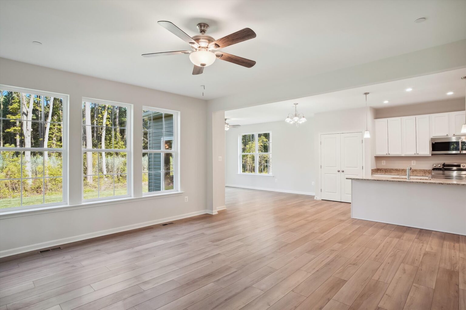 Family Room With Morning Room