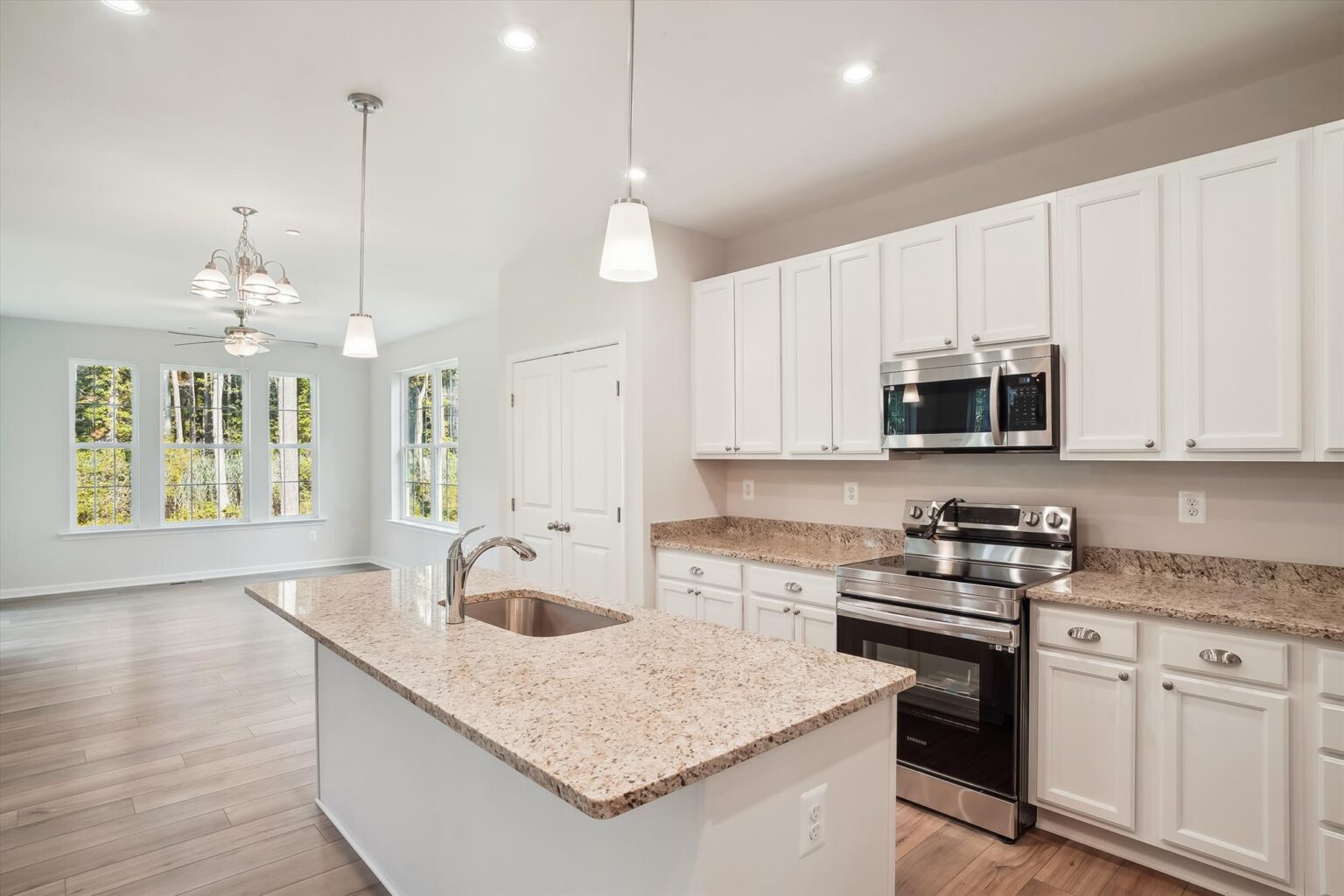 Kitchen With Morning Room